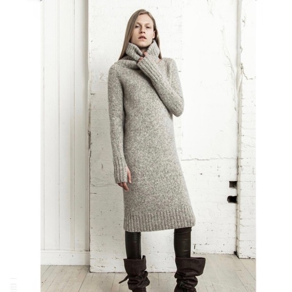 Nicholas K Cypress Alpaca Blend Sweater Dress - Picture 3 of 11